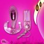 Triple Stimulatton Super Strong Soft Rabbit Vibrator RV-016