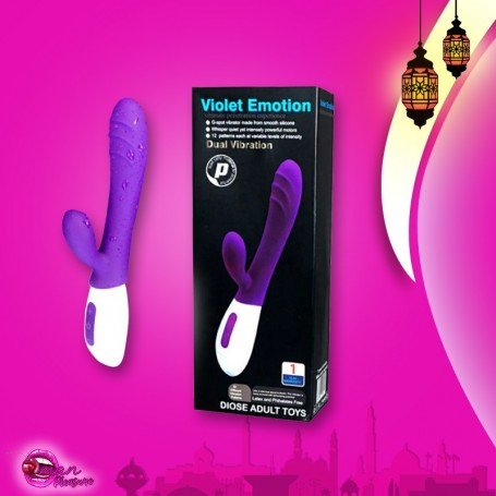 Violet Emotion Rabbit Vibrator RV-033