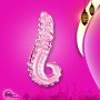 Kiss of Tongue Crystal Glass Dildo Anal Toy GD-002