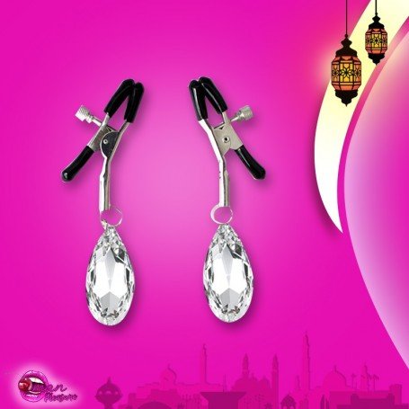 Crystal Clip Nipple Clamp NCV-001