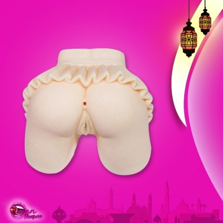 Silicone Mini Skirt Ass & Vagina Masturbator V2 BAV-019