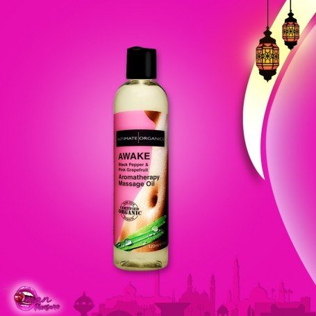 AWAKE AROMATHERAPY MASSAGE OIL - Black Pepper 120ml CGS-015