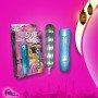 Silver Beaded Anal Vibrator-BIG AD-011
