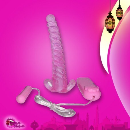 Crystal Jellies Pink Anal Starter Dildo AD-026