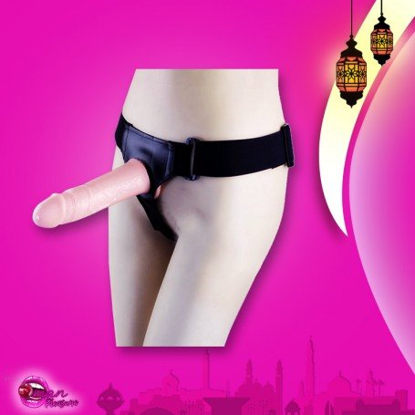 Ultra Hollow Strap On Dildo Vibrating SO-007