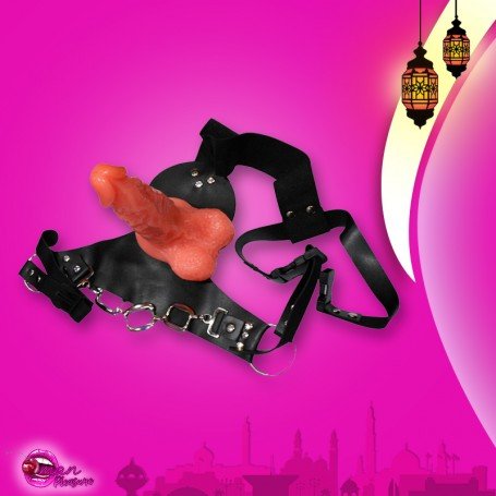 Vibrating Realistic Straps On Dildo SO-017