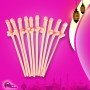 Pack of Ten Willy Straws Blow me KP-001