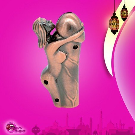Valentine Metal Windproof Jet Gas Cigarette Lighter AG-003